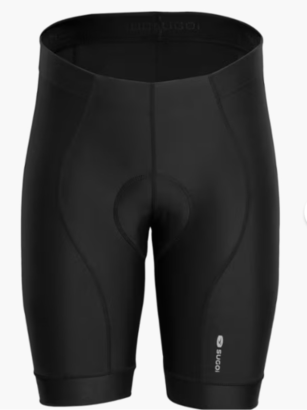 SUGOI Men Classic Black Performance Bike Shorts Cycling Pro Aerodynamic Chamois